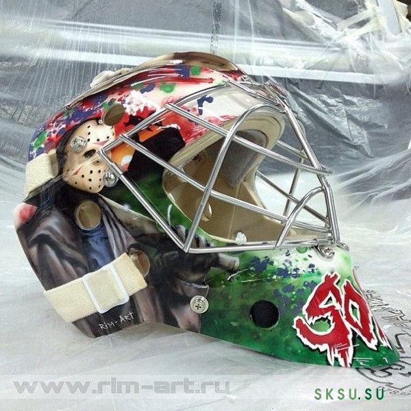 Jason style! Новый шлем Володи Сохатского. С эмблемой СЮ846